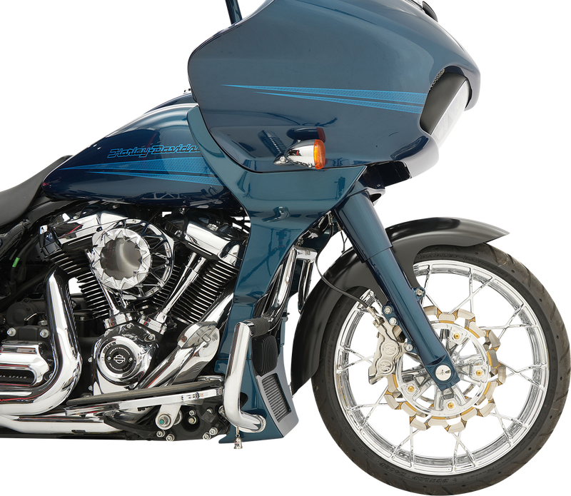 KLOCK WERKS Front Fender - 16"/17"/18"/19" - Henry Fit - Harley-Davidson '14-'25 - KWF-01-0308