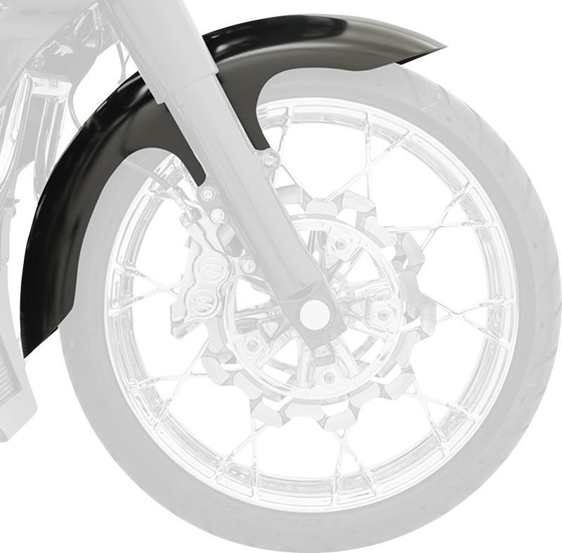 KLOCK WERKS Front Fender - 16"/17"/18"/19" - Henry Fit - Harley-Davidson '14-'25 - KWF-01-0308