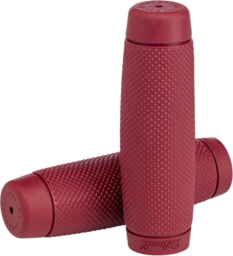 BILTWELL Grips - Recoil - 7/8" - Oxblood 6703-0378