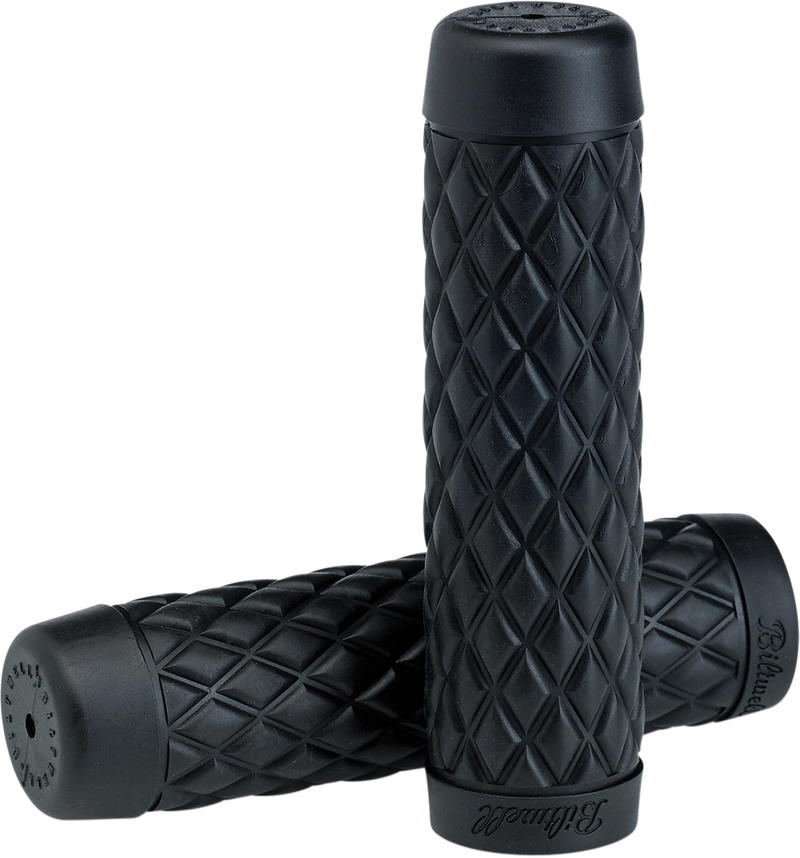 BILTWELL Grips - Torker - 7/8" - Black 6705-0178