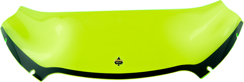 KLOCK WERKS Kolor Flare Windshield - 6" - Green Ice - FLTR '15-'25 - KWW-01-0631