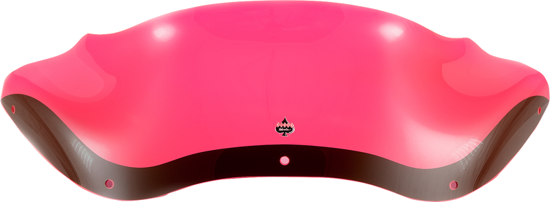 KLOCK WERKS Kolor Flare Windshield - 8" - Pink Ice - FLTR '98-'13 - KWW-01-0625