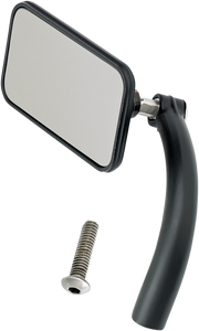 BILTWELL Rectangular Mirror - Black - Single - 6502-100-101 - PartsOutlet.com.au