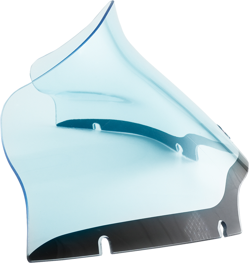 KLOCK WERKS Kolor Flare Windshield - 9" - Blue Ice - FLTR '15-'25 - KWW-01-0637