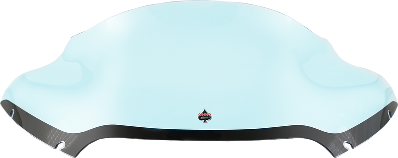 KLOCK WERKS Kolor Flare Windshield - 9" - Blue Ice - FLTR '15-'25 - KWW-01-0637