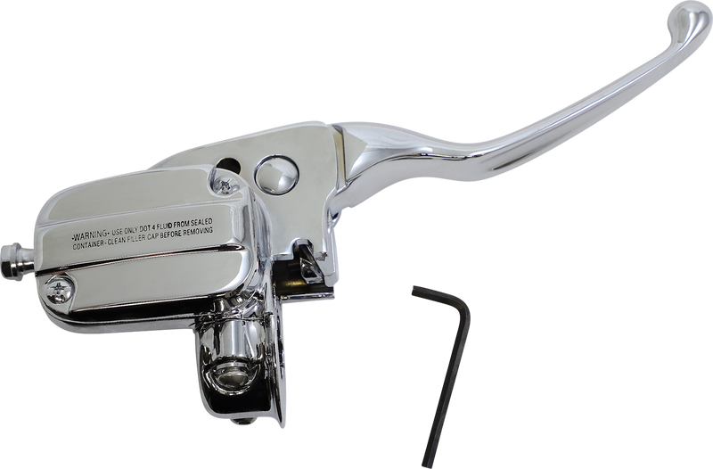 DRAG SPECIALTIES Master Cylinder '17-'23 FLH - Chrome - 0610-2201 - PartsOutlet.com.au