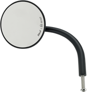 BILTWELL Mirror - Round - Black - Single - 6503-400-131 - PartsOutlet.com.au