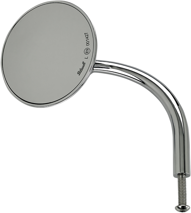 BILTWELL Mirror - Round - Chrome - Single - 6503-400-531