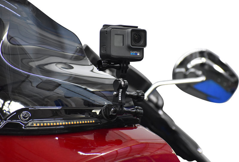 RICKRAK Mount - GoPro - 360 - Road Glide Fairing - '98-'22 FL - GPMRG-1-1 - PartsOutlet.com.au