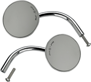 BILTWELL Mirror - Round - Chrome - Pair - 6503-400-532 - PartsOutlet.com.au