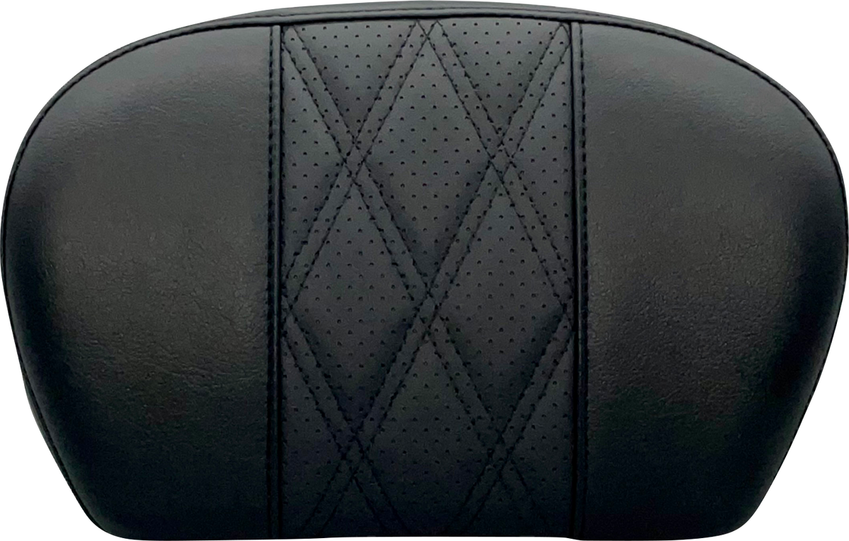 LE PERA Sissy Bar Pad GT 2/HR 2 Inlay Black LSBP01GT/HR2