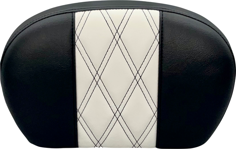 LE PERA Sissy Bar Pad - GT 1/HR 1 Inlay - Black L-SBP01GT/HR1 - PartsOutlet.com.au