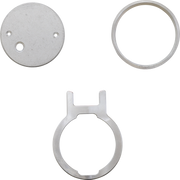 SLYFOX Gauge Mount - Single - Unfinished - Harley-Davidson 2018-2022 - TM-SLY27 - PartsOutlet.com.au