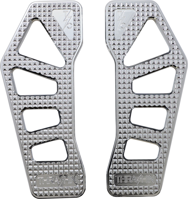 THRASHIN SUPPLY CO. Apex Floorboards - Chrome TSC-2211-3 - PartsOutlet.com.au
