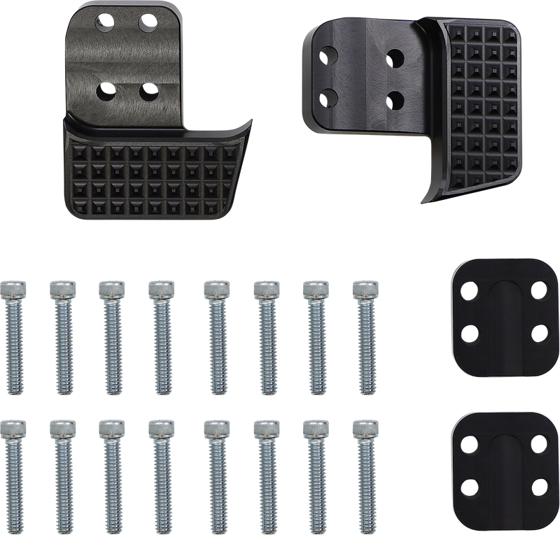 THRASHIN SUPPLY CO. Apex Floorboards Tail Extension With Lift Kit - Black TSC-2212-1 - PartsOutlet.com.au