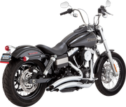 VANCE & HINES Big Radius PCX Exhaust System - '10- '17 Dyna - Chrome 23371 - PartsOutlet.com.au