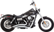 VANCE & HINES Big Radius PCX Exhaust System - '10- '17 Dyna - Chrome 23371 - PartsOutlet.com.au