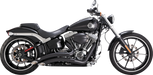 VANCE & HINES Big Radius Exhaust System - 12-17 Breakout - Black - Harley-Davidson 2013-2017 - 46365 - PartsOutlet.com.au