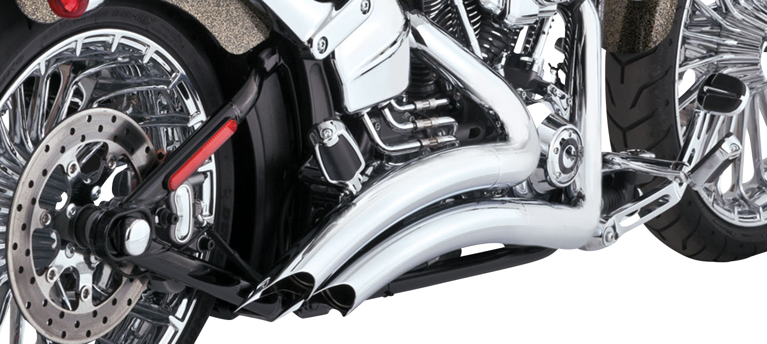 VANCE & HINES Big Radius Exhaust System - 12-17 Breakout - Chrome - Harley-Davidson 2013-2017 - 26365
