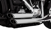 VANCE & HINES Shortshots Staggered Exhaust System - Chrome - Harley-Davidson 2018-2023 - 17335 - PartsOutlet.com.au