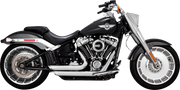 VANCE & HINES Shortshots Staggered Exhaust System - Chrome - Harley-Davidson 2018-2023 - 17335 - PartsOutlet.com.au