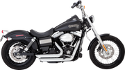 VANCE & HINES Shortshots Staggered Exhaust System - Chrome - '12-'17 FXD - 17327 - PartsOutlet.com.au