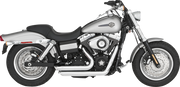 VANCE & HINES Shortshots Staggered Exhaust System - Chrome - '06-'09 FXD - 17317 - PartsOutlet.com.au