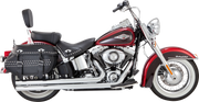 VANCE & HINES Big Shots Long Exhaust System - Chrome - '86-'17 FL - 17323 - PartsOutlet.com.au