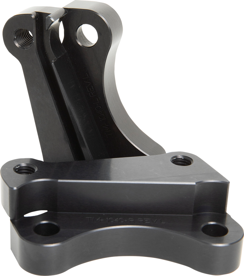 TRASK Caliper Mount - Black - 13" - Harley-Davidson '14-'23 - TM-1040BK