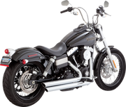 VANCE & HINES Big Shots Staggered Exhaust System - Chrome - '10-'17 FXD - 17338 - PartsOutlet.com.au
