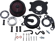 VANCE & HINES VO2 Rogue Air Intake Kit - Wrinkle Black - Harley-Davidson 1999-2017 - 40373 - PartsOutlet.com.au