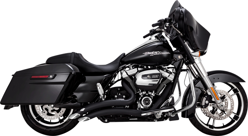 VANCE & HINES Big Radius Exhaust System - Black - '17-'23 FL - 46373 - PartsOutlet.com.au