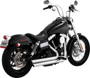 VANCE & HINES Big Shots Staggered Exhaust System - Chrome - '10-'17 FXD - 17338 - PartsOutlet.com.au
