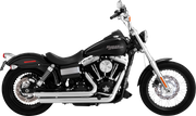 VANCE & HINES Big Shots Staggered Exhaust System - Chrome - '10-'17 FXD - 17338 - PartsOutlet.com.au