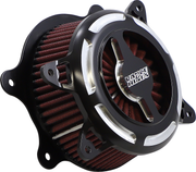 VANCE & HINES VO2 Blade Air Intake - Black Contrast - Harley-Davidson 1999-2017 - 40391 - PartsOutlet.com.au
