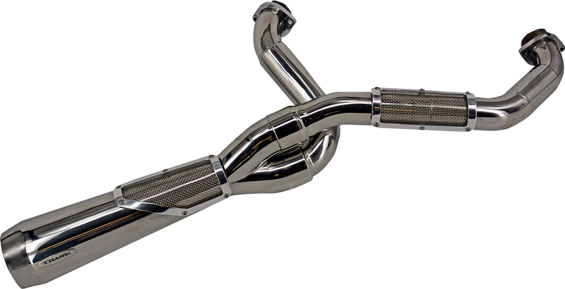 TRASK Big Sexy 2-into-1 High Performance Exhaust - Polished 2007-2016 - TM-5120PO - PartsOutlet.com.au