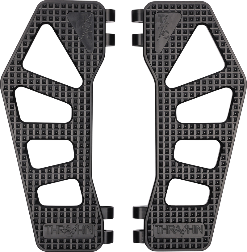 THRASHIN SUPPLY CO. Apex Floorboards - Black TSC-2211-1 - PartsOutlet.com.au
