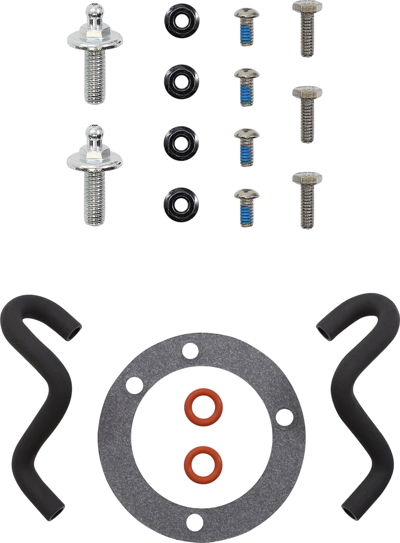 VANCE & HINES VO2 Cage Fighter Air Intake Kit - Chrome - Harley-Davidson 1999-2017 - 70357 - PartsOutlet.com.au