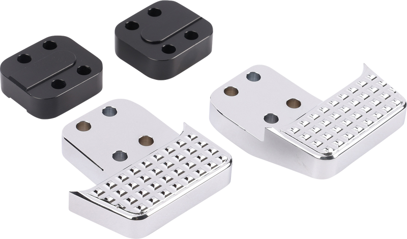THRASHIN SUPPLY CO. Apex Floorboards - Tail Extension With Lift Kit - Chrome TSC-2212-3 - PartsOutlet.com.au