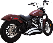 VANCE & HINES Big Radius Exhaust System - Chrome - '18-'23 Softail - 26377 - PartsOutlet.com.au