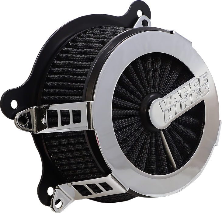 VANCE & HINES VO2 Cage Fighter Air Intake Kit - Chrome - Harley-Davidson 1999-2017 - 70357 - PartsOutlet.com.au