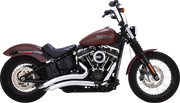 VANCE & HINES Big Radius Exhaust System - Chrome - '18-'23 Softail - 26377 - PartsOutlet.com.au