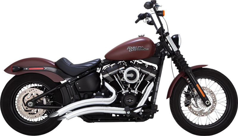 VANCE & HINES Big Radius Exhaust System - Chrome - '18-'23 Softail - 26377 - PartsOutlet.com.au