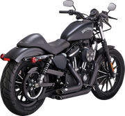 VANCE & HINES Shortshots Staggered PCX Exhaust System - '14-'21 Sportster XL - Black 47329 - PartsOutlet.com.au