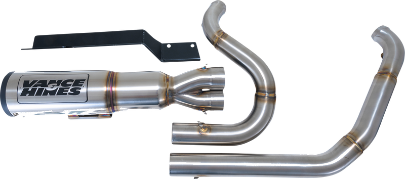 VANCE & HINES Hi-Output RR Exhaust System - Brushed - '17-'23 FL - 27321 - PartsOutlet.com.au