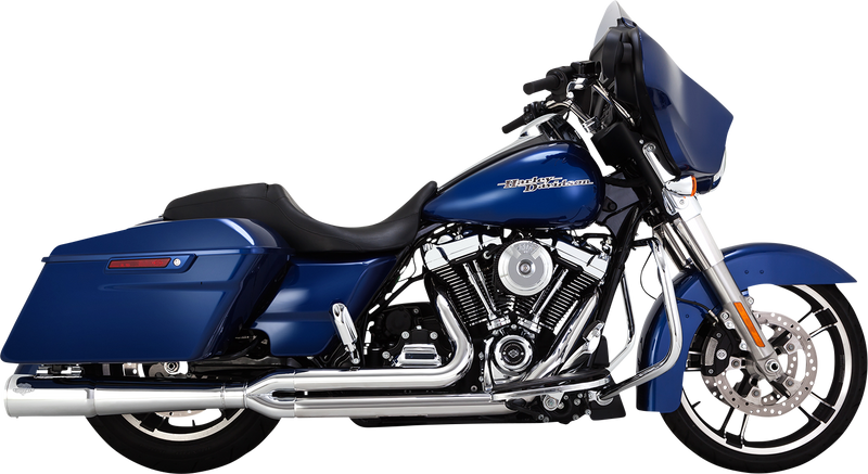 VANCE & HINES Pro Pipe Exhaust System - Chrome - '17-'23 FL - 17383 - PartsOutlet.com.au