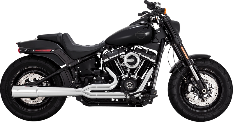 VANCE & HINES Pro Pipe Exhaust System - Chrome - '18-'23 Softail - 17387 - PartsOutlet.com.au