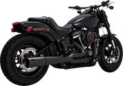 VANCE & HINES Pro Pipe Exhaust System - Black - '18-'23 Softail - 47387 - PartsOutlet.com.au