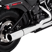 VANCE & HINES Pro Pipe Exhaust System - Chrome - '18-'23 Softail - 17387 - PartsOutlet.com.au