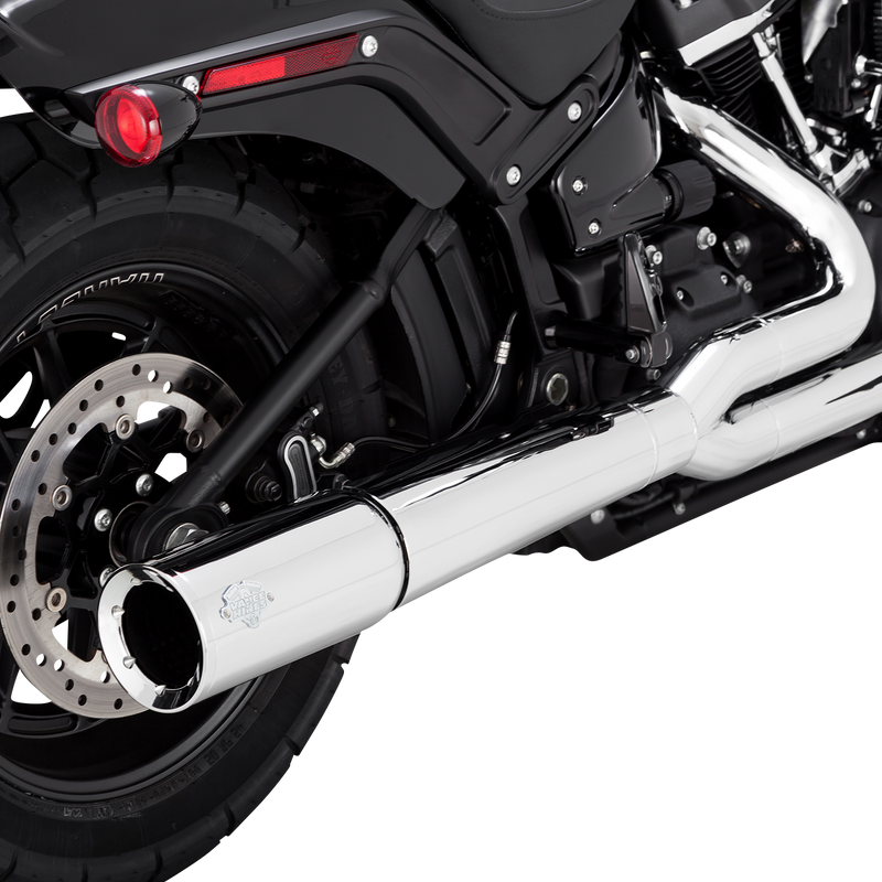 VANCE & HINES Pro Pipe Exhaust System - Chrome - '18-'23 Softail - 17387 - PartsOutlet.com.au